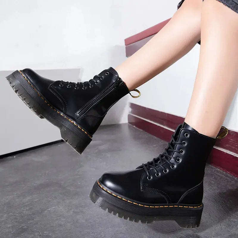 Women’s Platform Boots | Clean Design