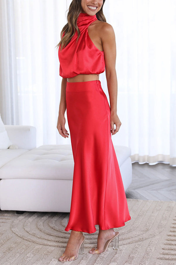 Women’s Maxi Skirt Set | Clean Design