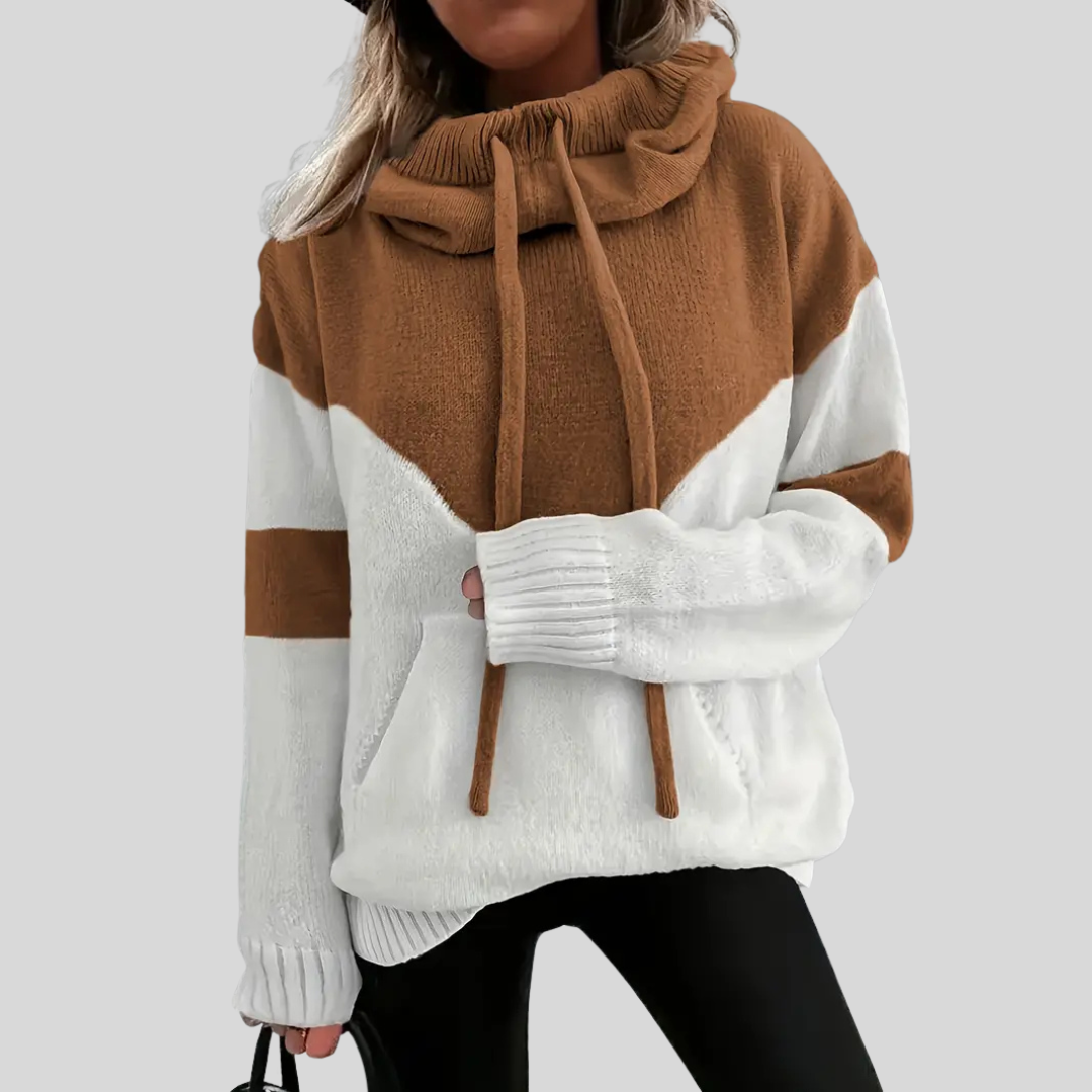 RÍONA™ - Dual-Tone Cosy Hoodie