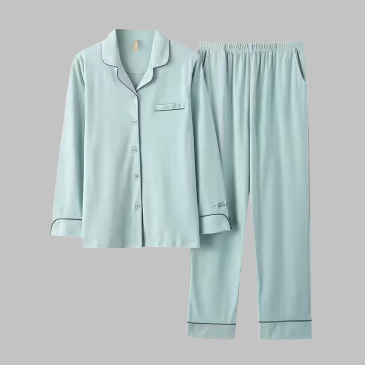 COSIMA™ - Cozy Long Sleeve Top and Pants Loungewear Set