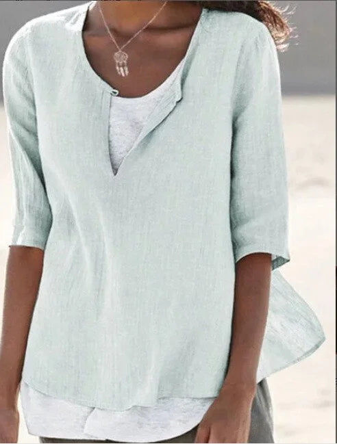 Women’s Layered Blouse | Clean Design