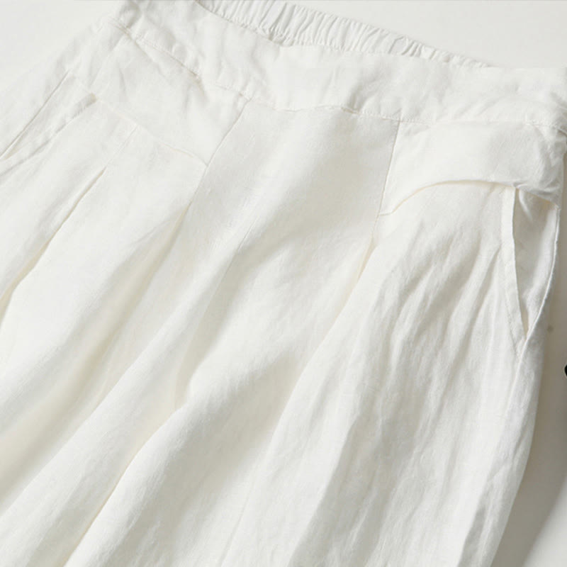 Women's Wide-Leg Trousers with Relaxed Fit and Versatile Style