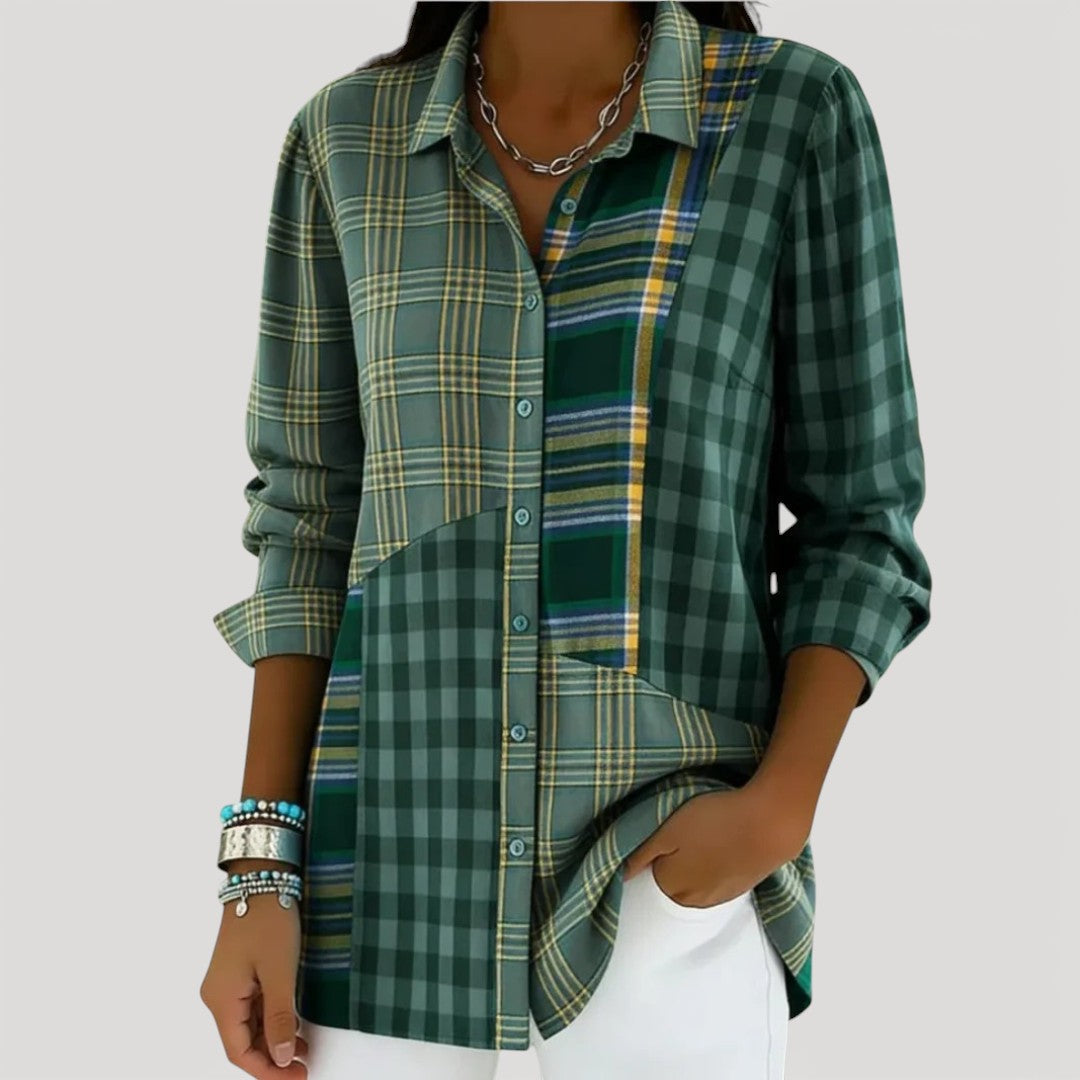GLYDEL – PATCHWORK SHIRT