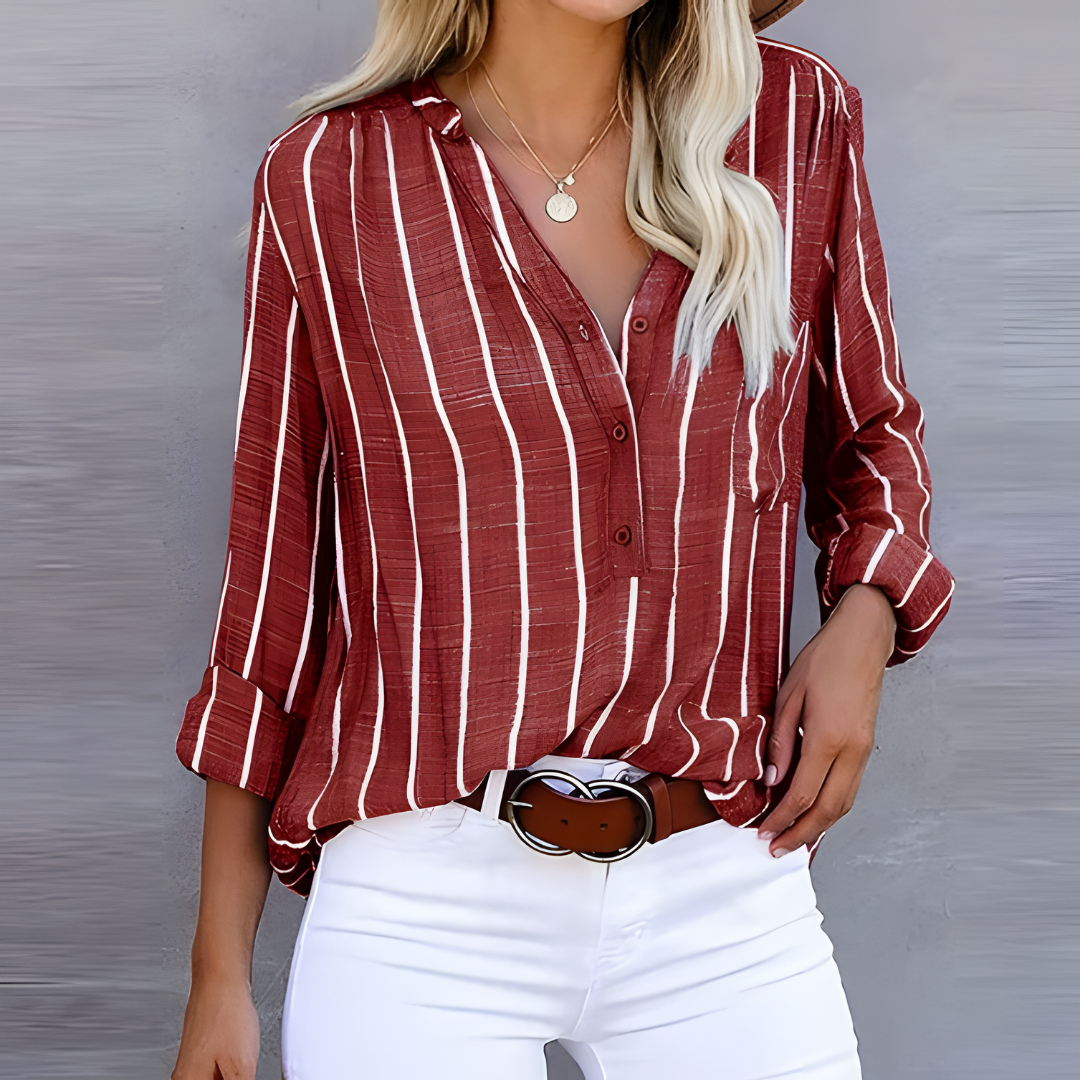 Women’s Striped Blouse | Trendy Style