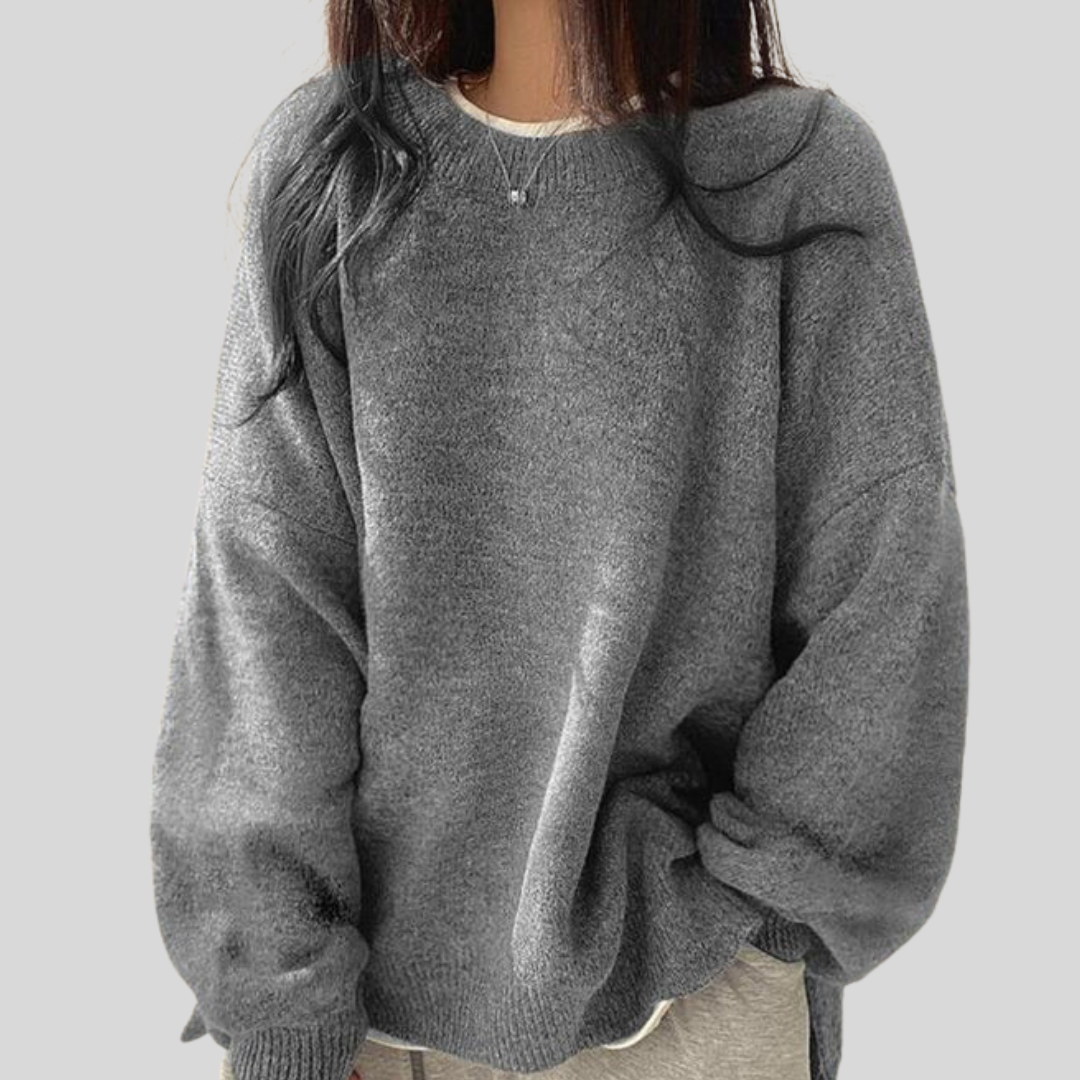 VIOLETTA™ - Cozy Long Sleeve Round Neck Knitwear Sweater