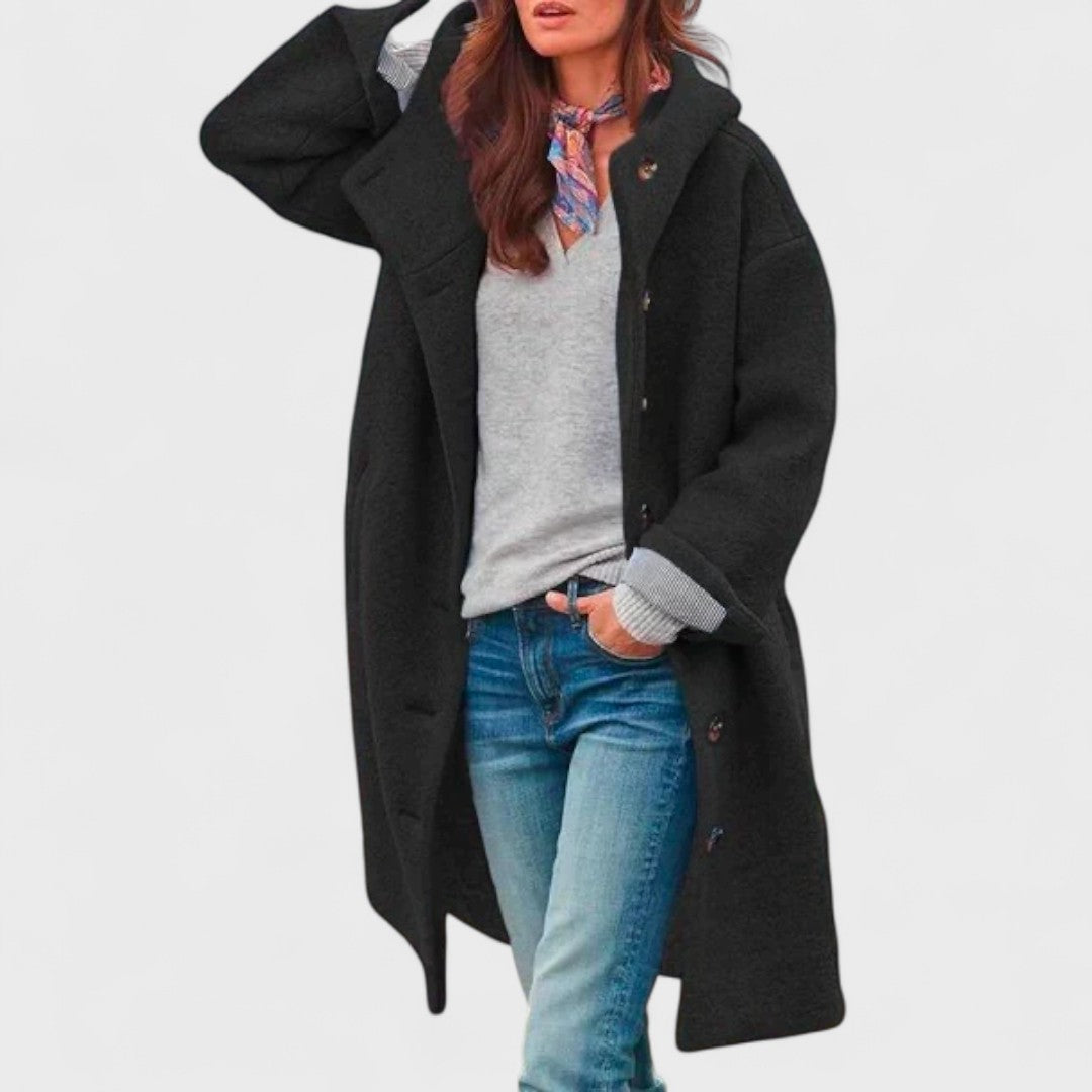 Women's City Jacket with Modern Design and Functional Pockets