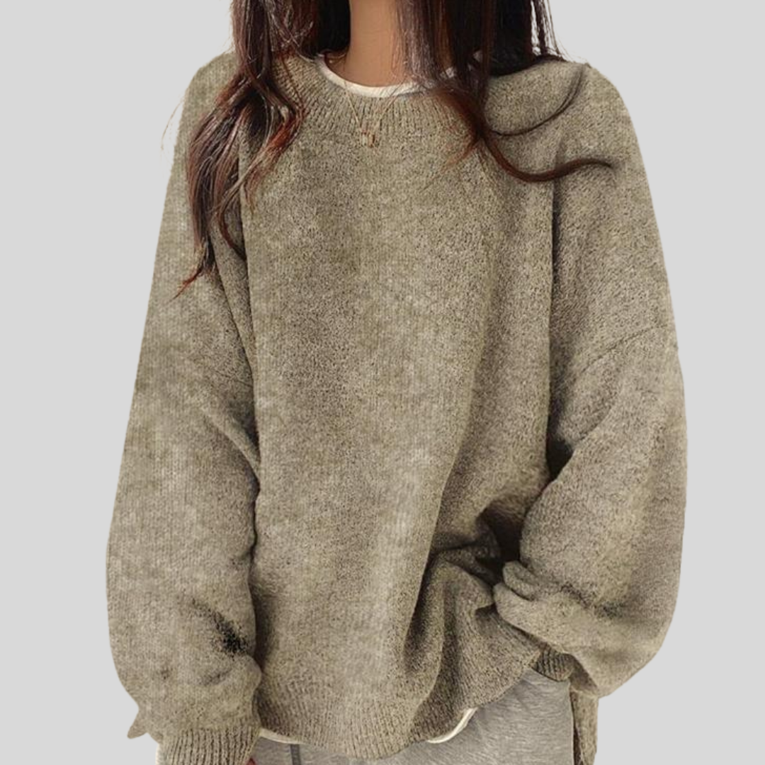 VIOLETTA™ - Cozy Long Sleeve Round Neck Knitwear Sweater