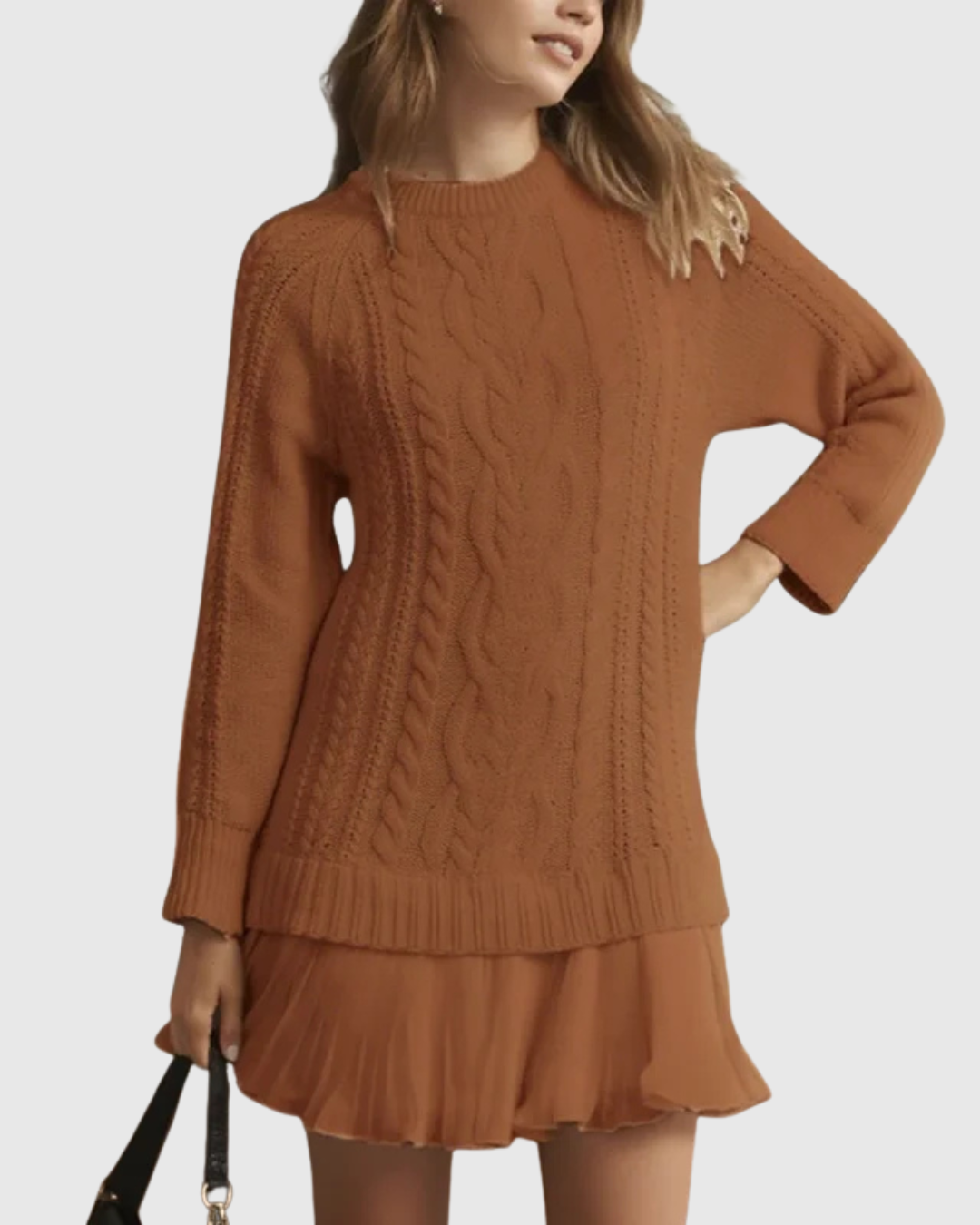 Women’s Long Sleeve Dress | Midi