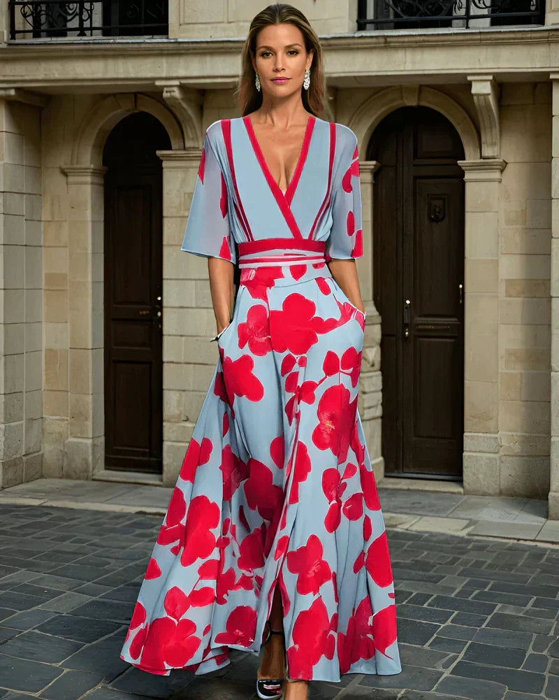 Women’s Wrap Style Dress | Maxi