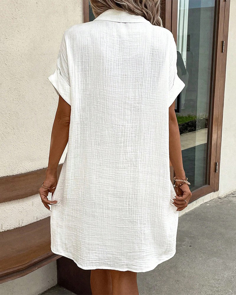 Women's Summer Dress with Relaxed Fit and Lightweight Fabric
