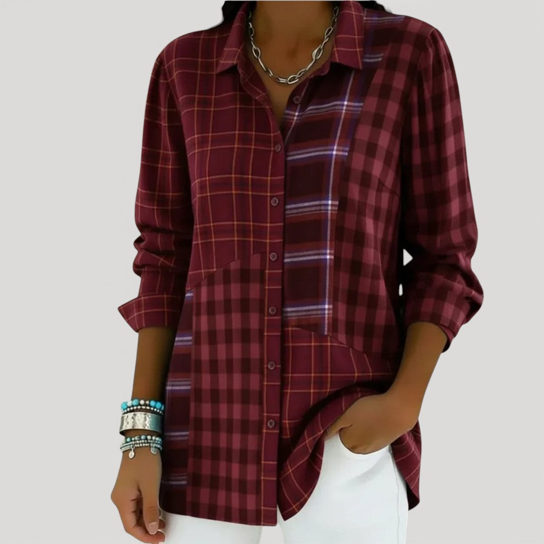 GLYDEL – PATCHWORK SHIRT