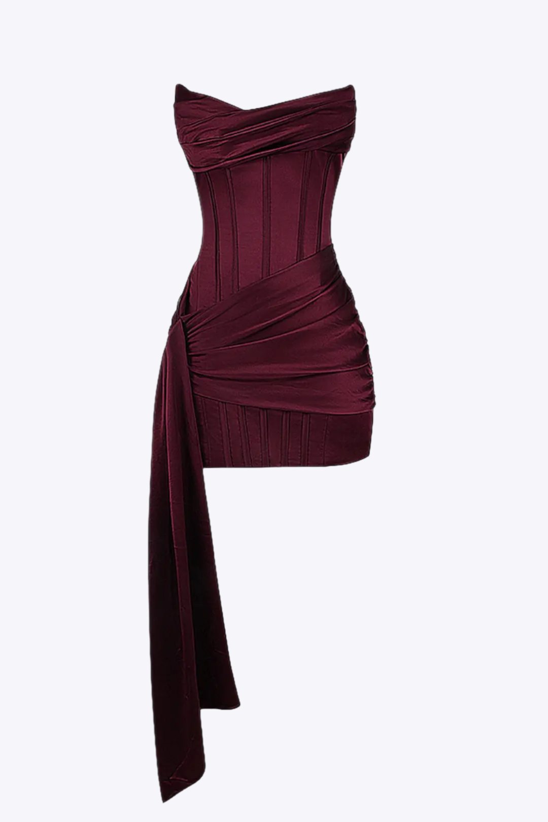 Women’s Strapless Design Dress | Mini