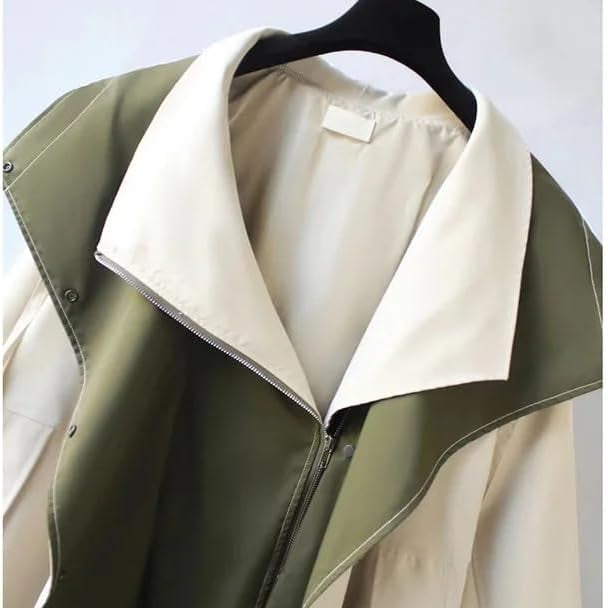 Women's Lightweight Windbreaker Jacket with Water-Resistant Fabric and Adjustable Hood