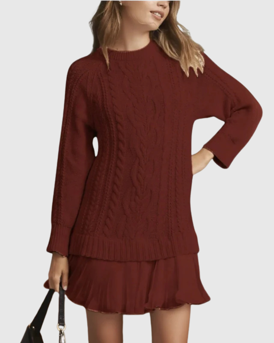 Women’s Long Sleeve Dress | Midi