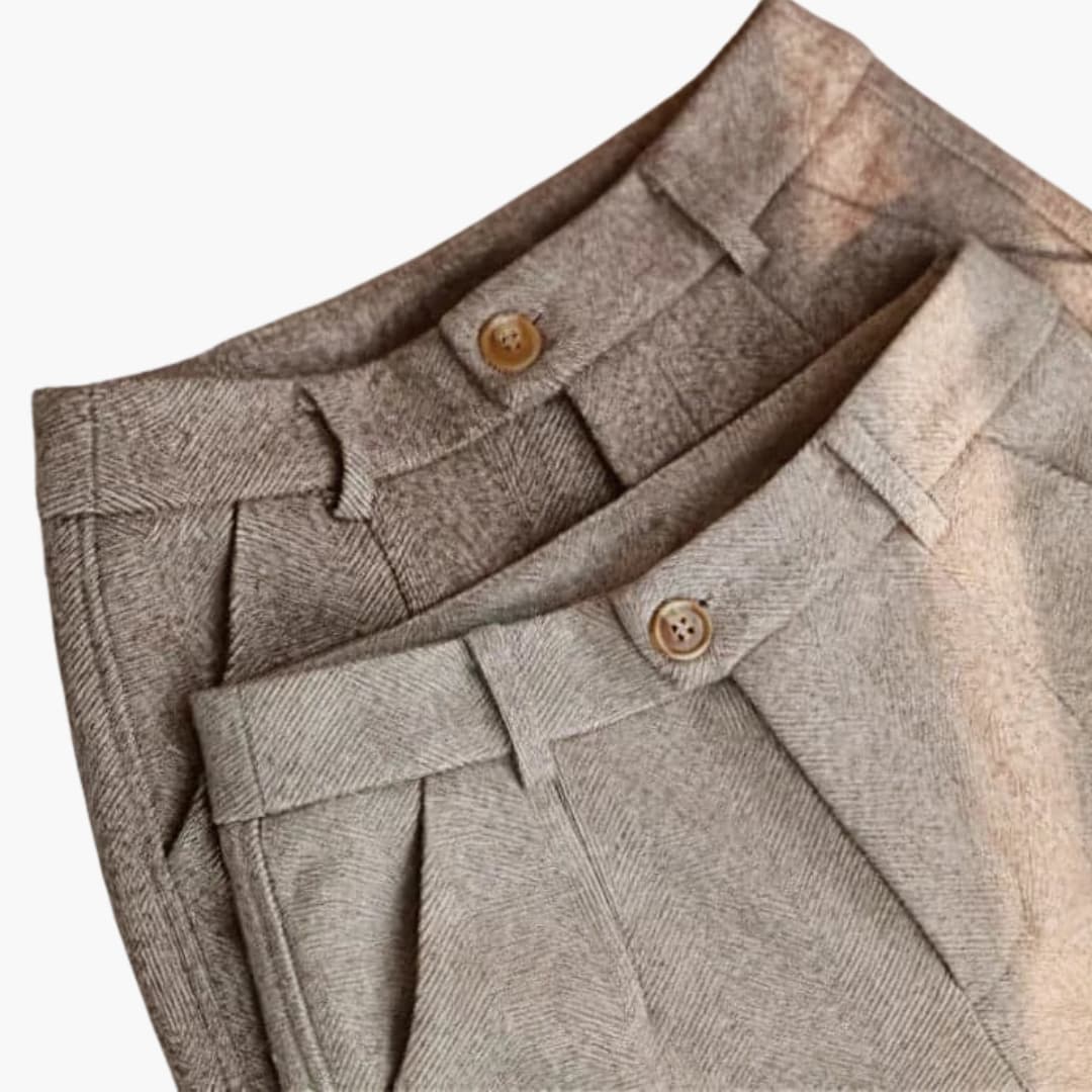 Women's Tailored Trousers with Classic Fit and Versatile Design
