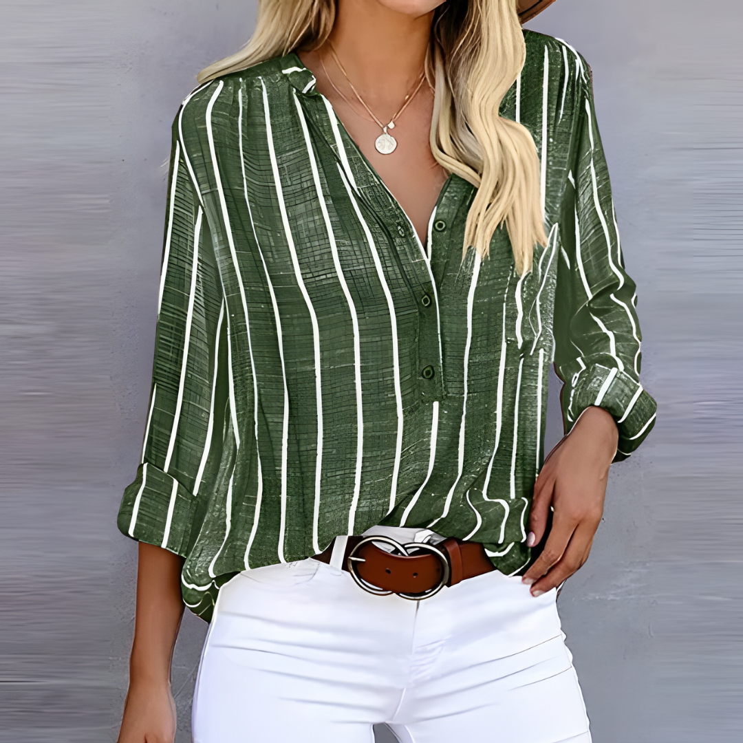 Women’s Striped Blouse | Trendy Style