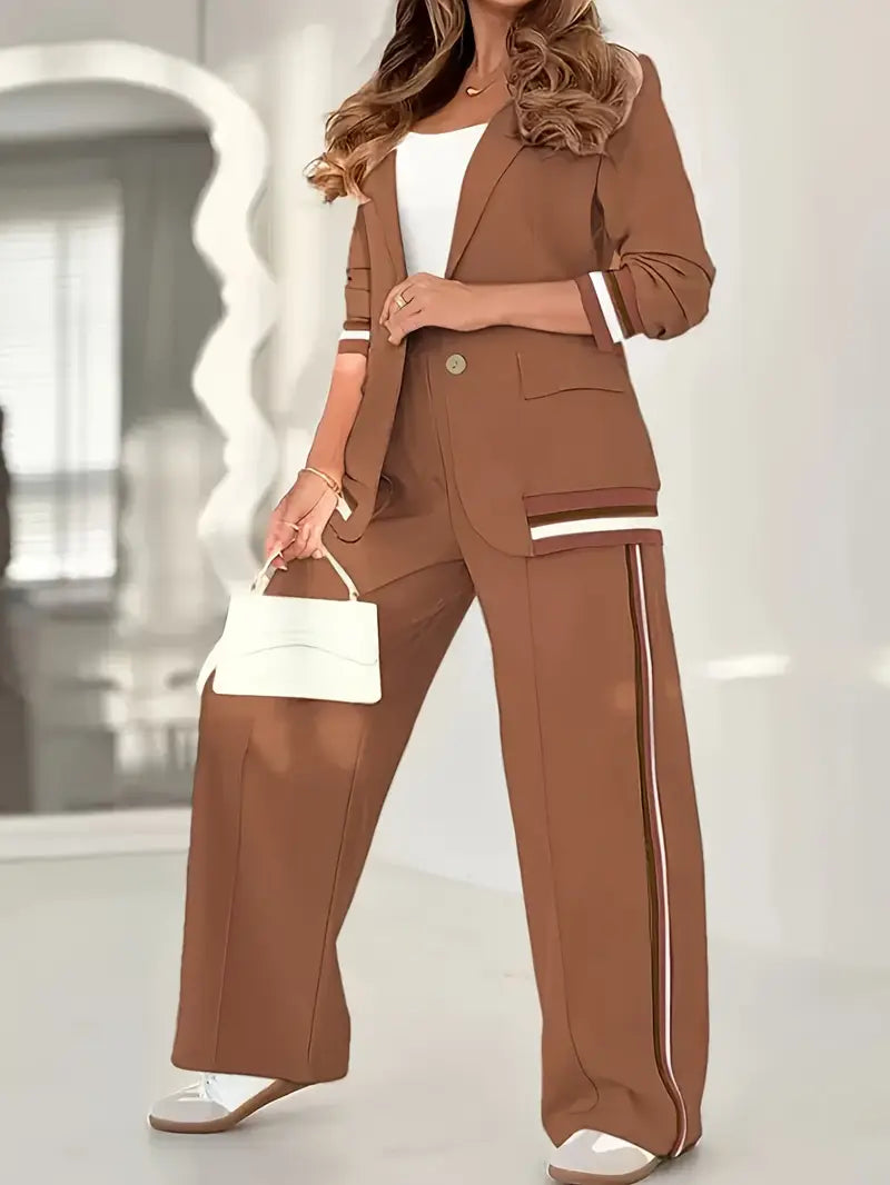 Women's Lounge Set with Relaxed Fit and Soft Fabric