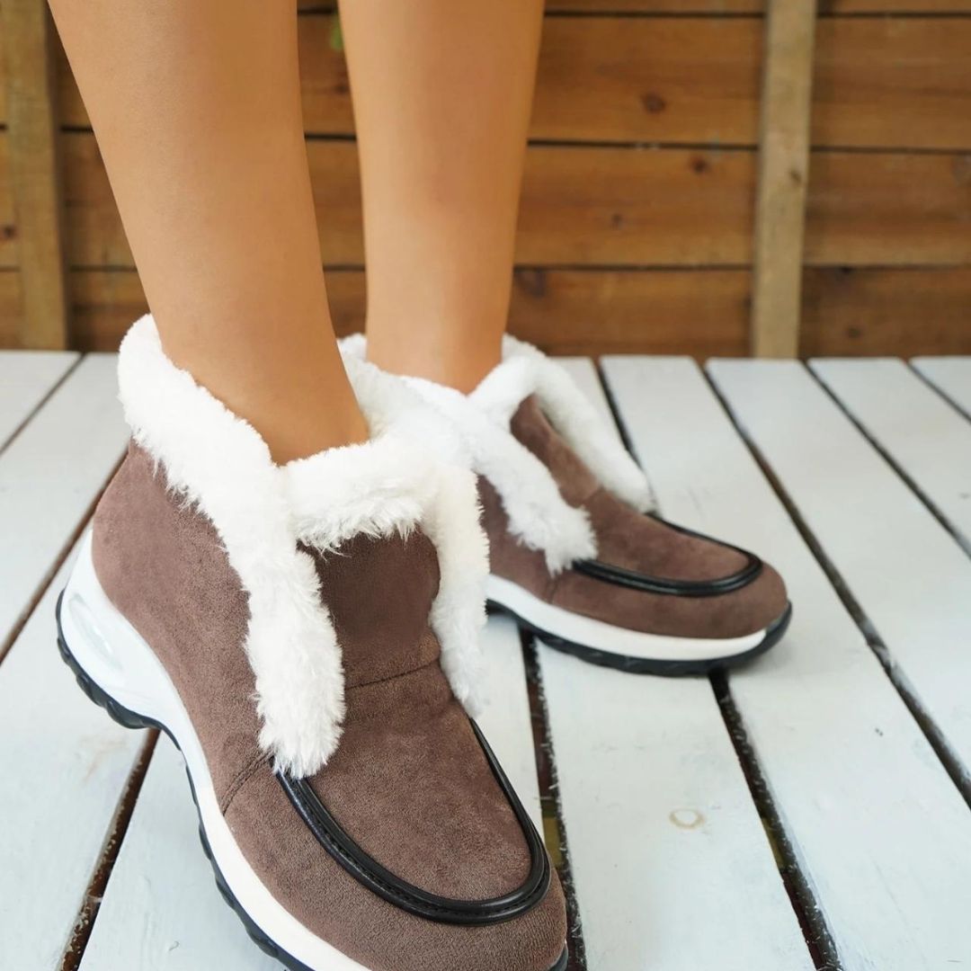 Vegan™ | Leather Casual Ankle Boots