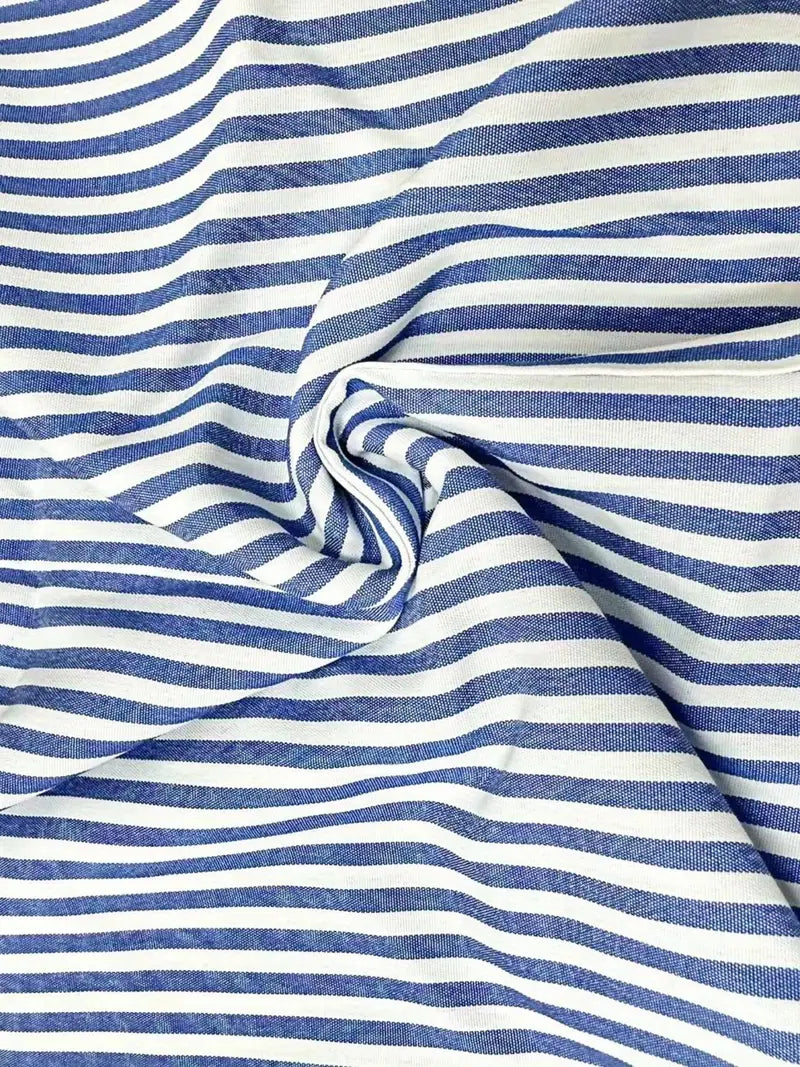 Women's Striped Summer Dress with Pockets and Sleeveless Design