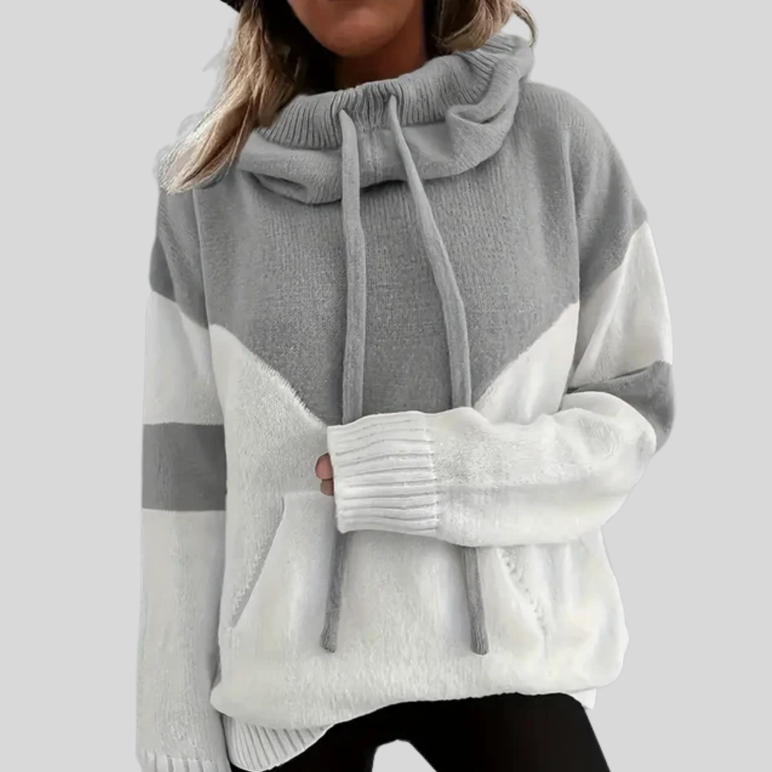 RÍONA™ - Dual-Tone Cosy Hoodie