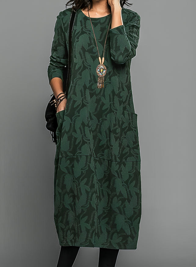 Women’s Printed Dress | Midi