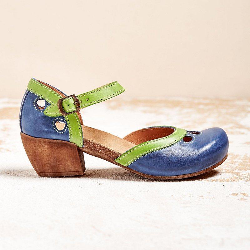 Charlotte | Women's Orthopedic Low Heel Flat Sandals