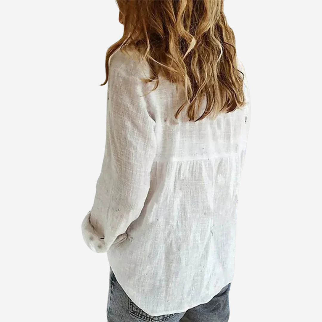 Women’s Button-Up Blouse | Long Sleeve