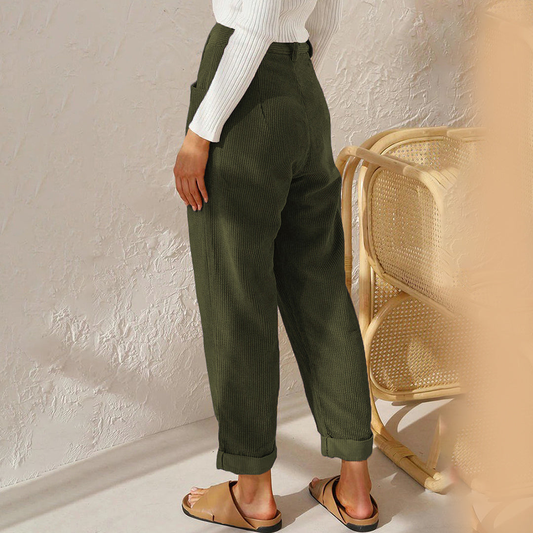 Women’s High-Waisted Trousers | Long