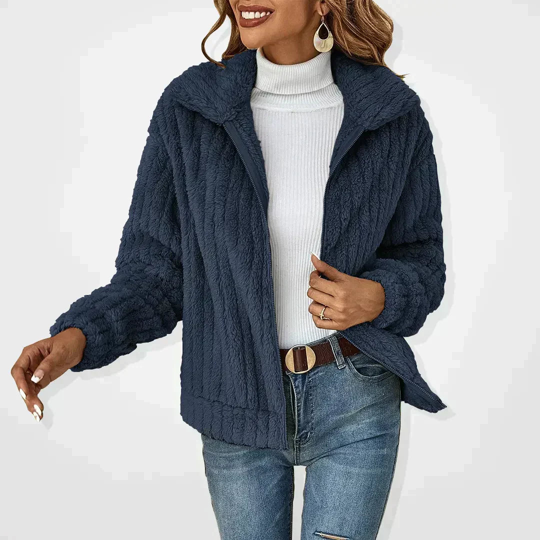 Women's Jacket with Tailored Fit and Versatile Style