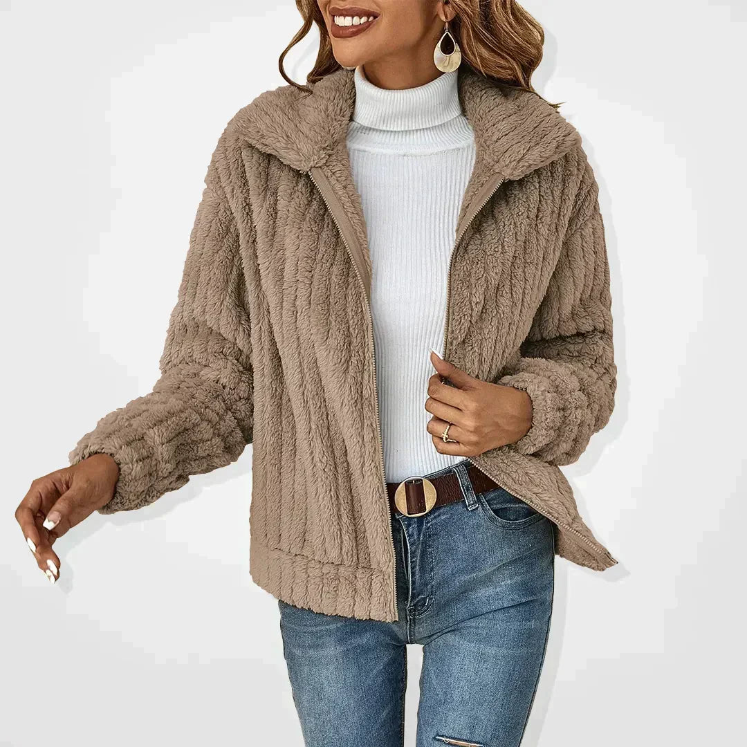 Women's Jacket with Tailored Fit and Versatile Style