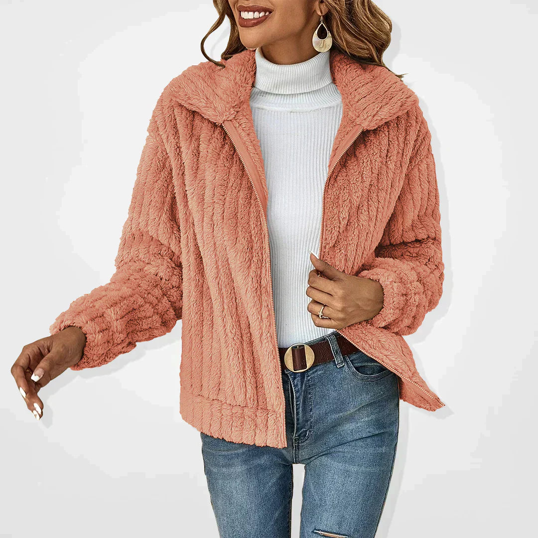 Women's Jacket with Tailored Fit and Versatile Style