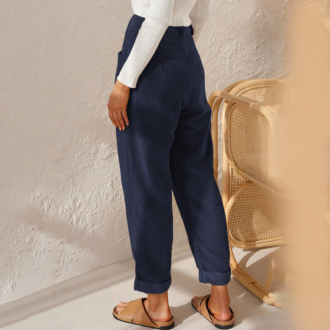 Women’s High-Waisted Trousers | Long