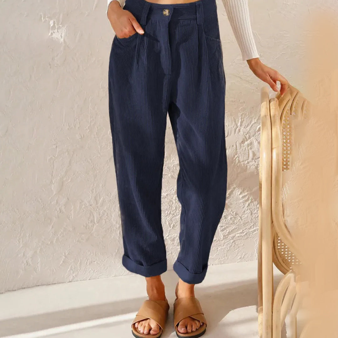 Women’s High-Waisted Trousers | Long