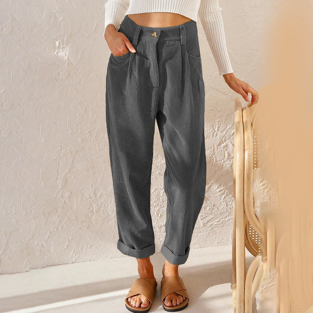 Women’s High-Waisted Trousers | Long