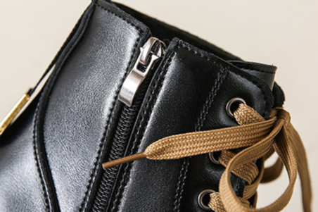 Fia™ | Lined Combat Boots
