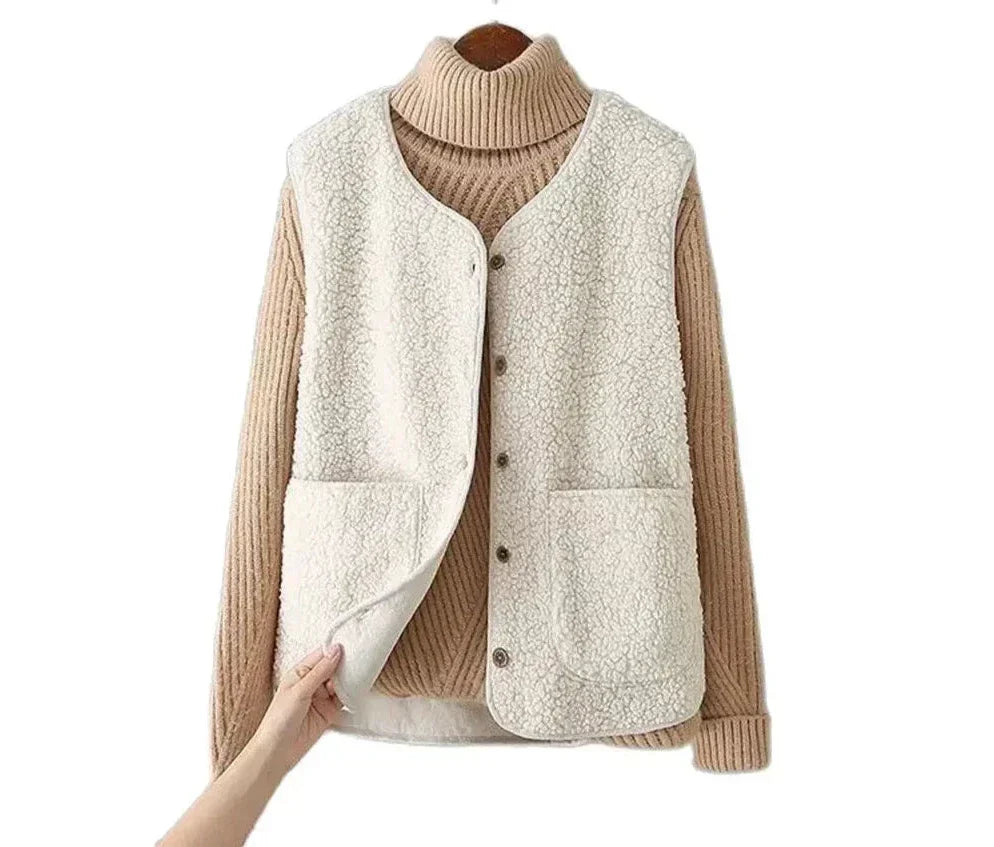 Women's Versatile Soft Vest with Lightweight Design and Easy Layering