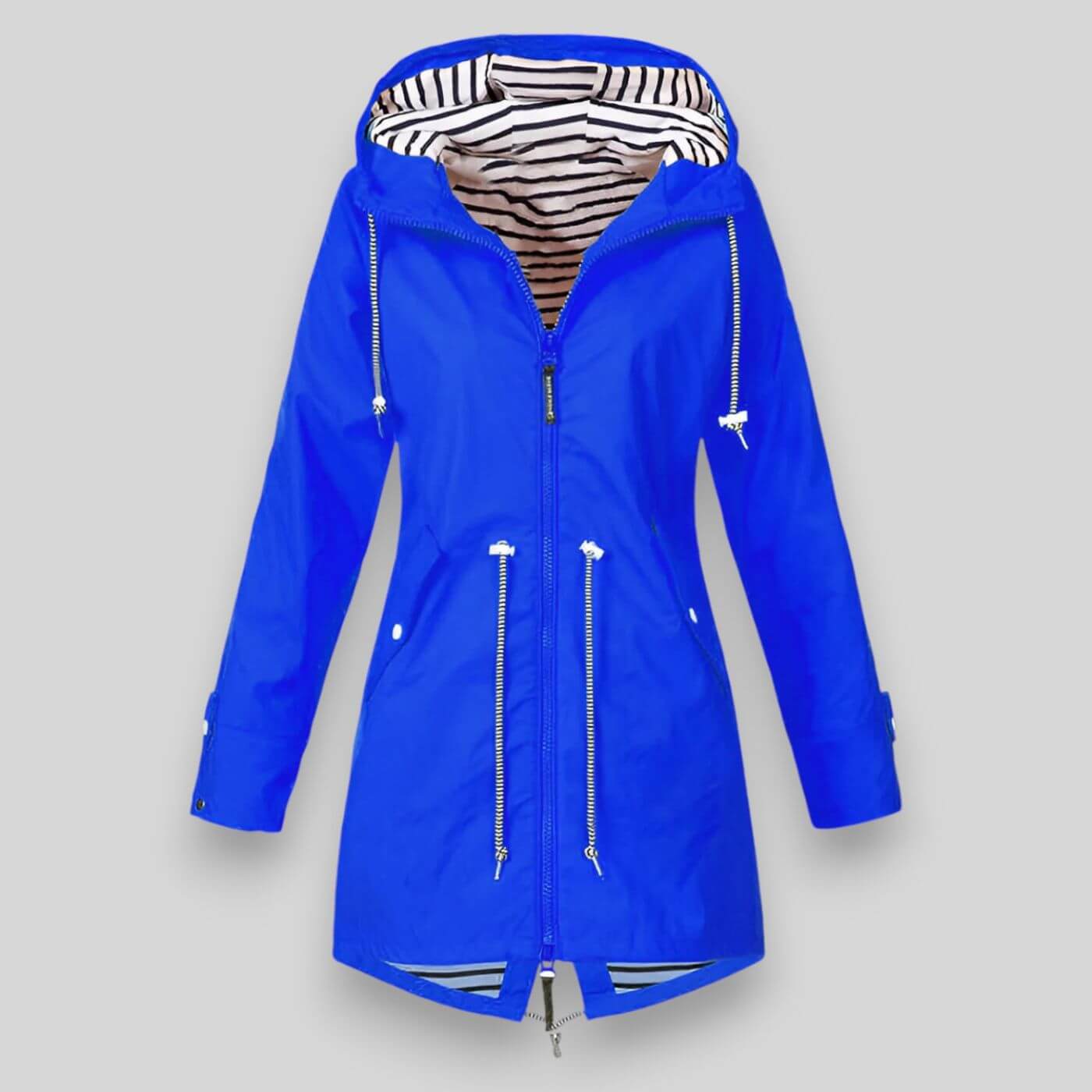 Women's Waterproof Jacket with Lightweight Design and Adjustable Hood