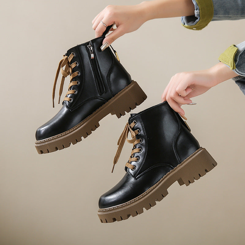 Fia™ | Lined Combat Boots