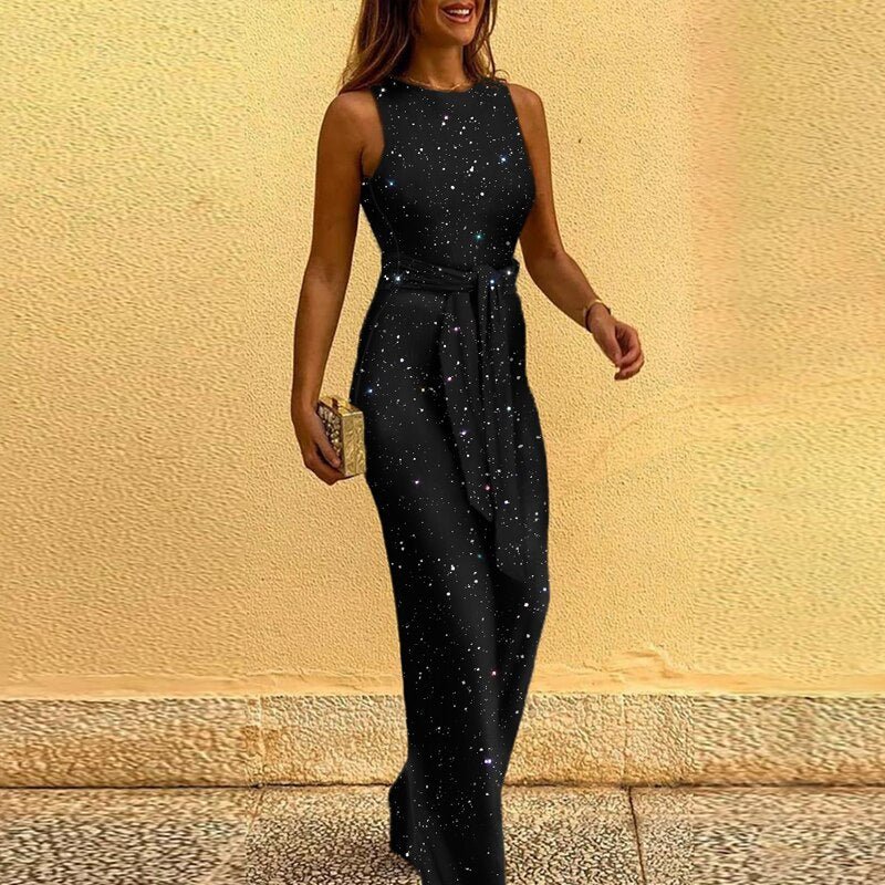 Women’s Decorative Jumpsuit | Simple Style