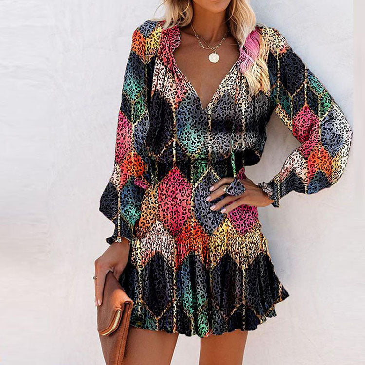 Women’s Bold Floral Dress | Mini
