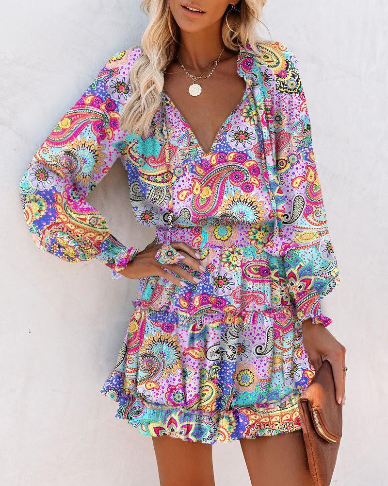 Women’s Bold Floral Dress | Mini