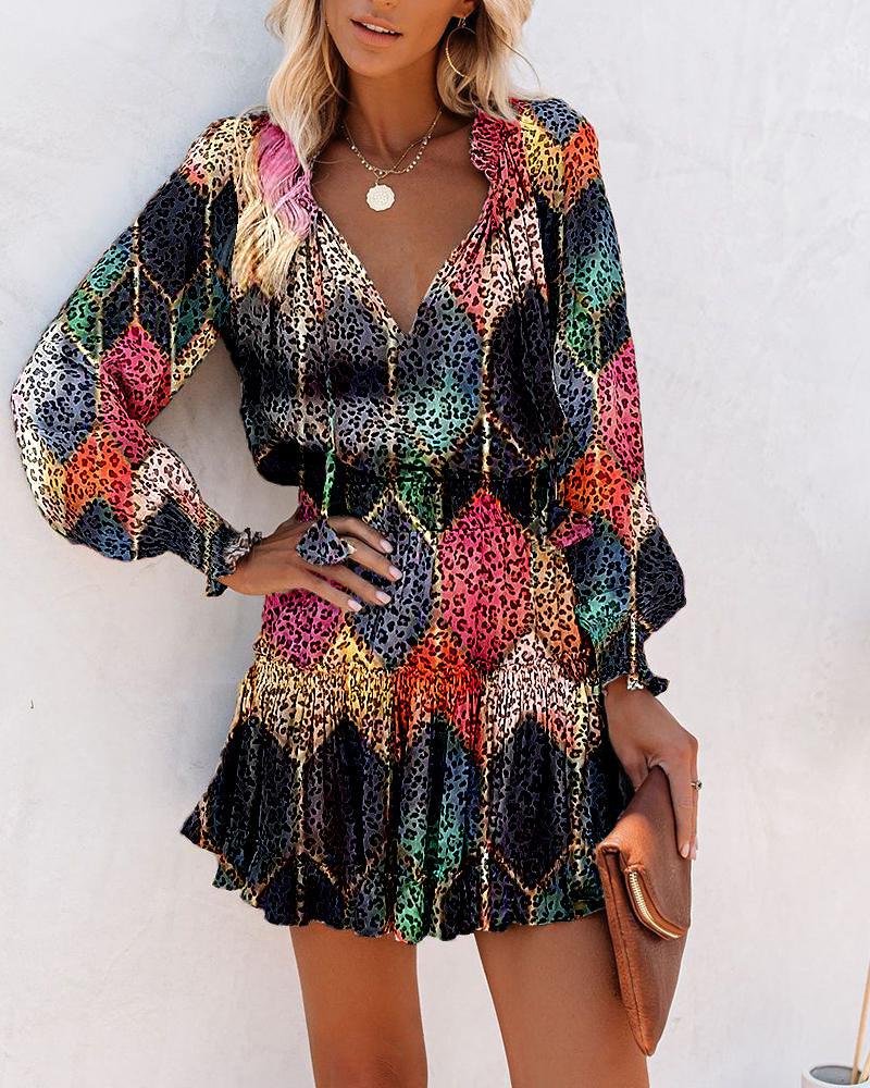 Women’s Bold Floral Dress | Mini