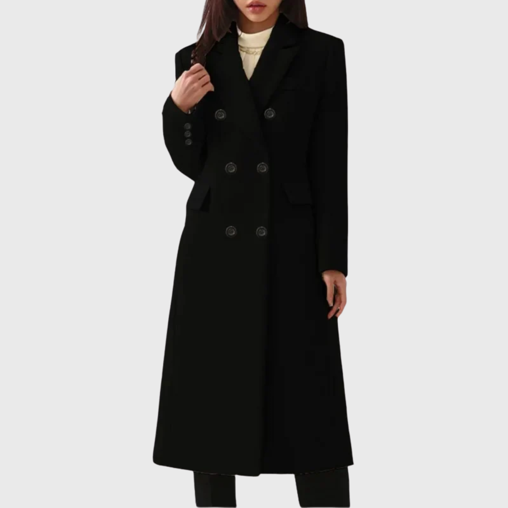 Women's Overcoat with Insulated Design and Full-Length Coverage