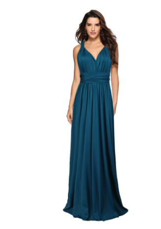 Women’s Plain Wrap Dress | Maxi