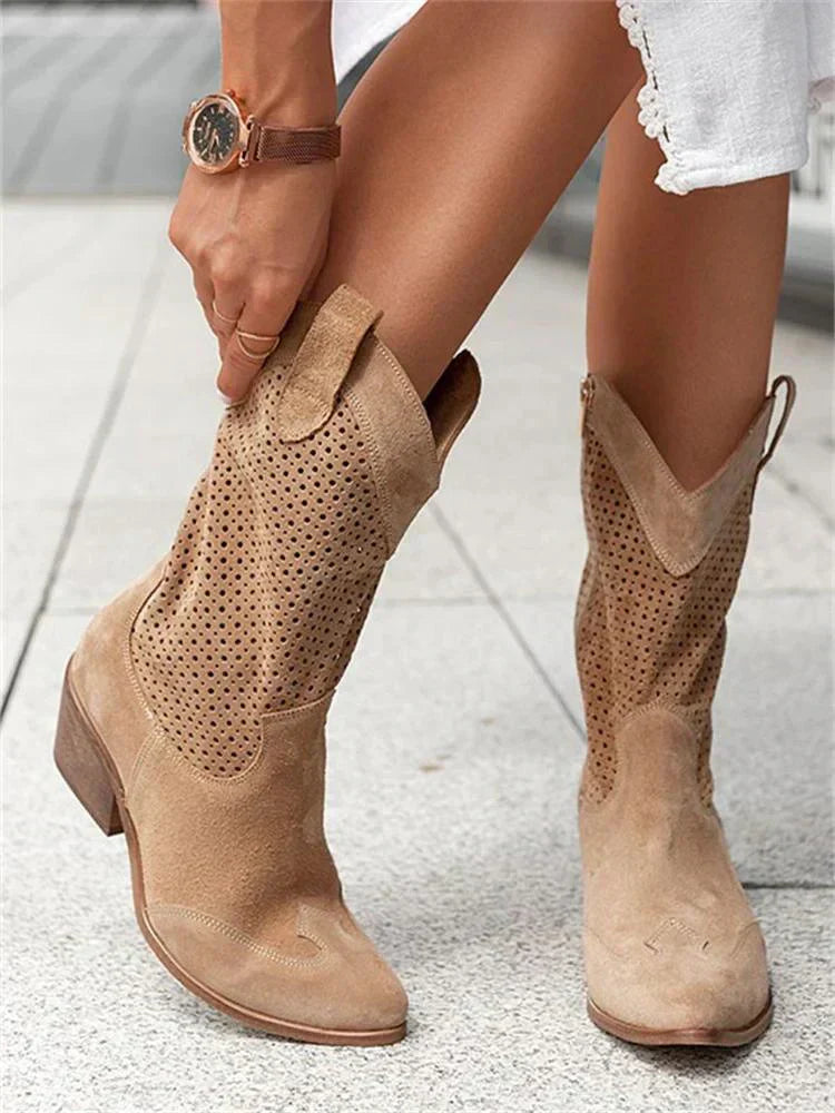 Women’s Western Boots | Zipper Closure
