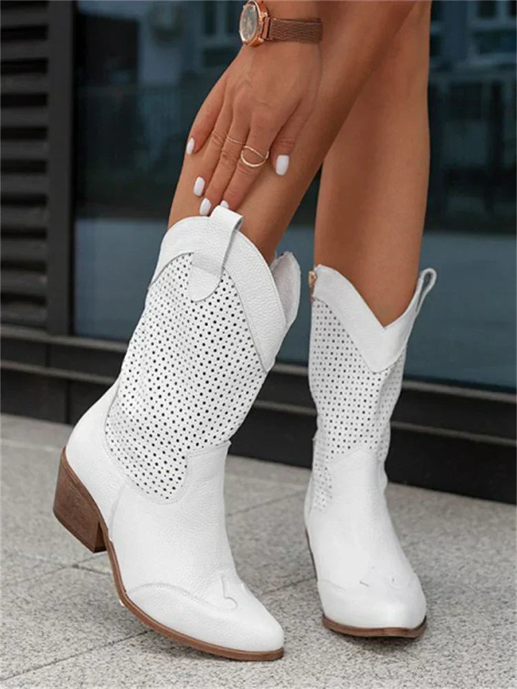 Women’s Western Boots | Zipper Closure