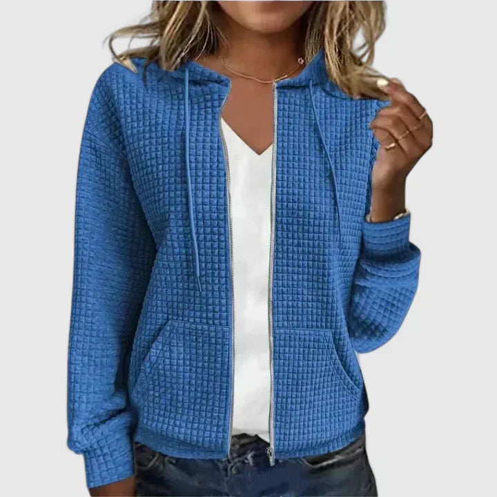Women's Knit Cardigan with Cozy Feel and Breathable Design