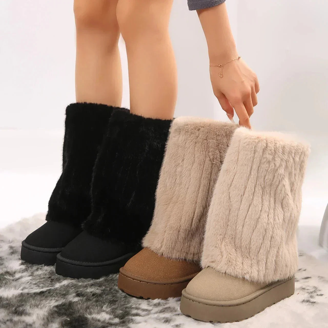 Raila™ | Fur Boots