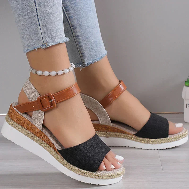 CHARLENE™ – Relaxed Style Wedge Sandals