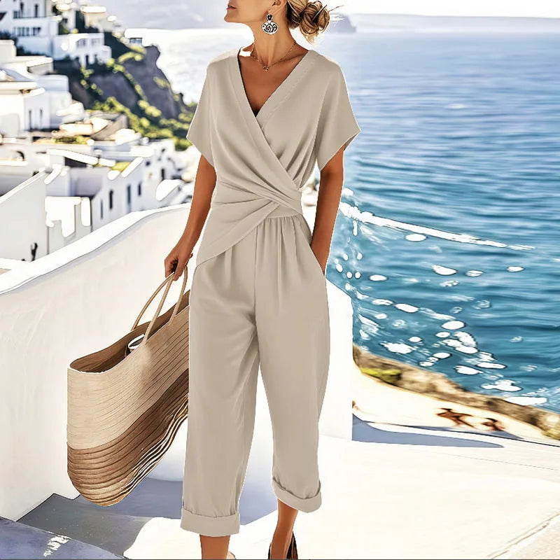 Women's Two-Piece Set with Tailored Design and Versatile Style